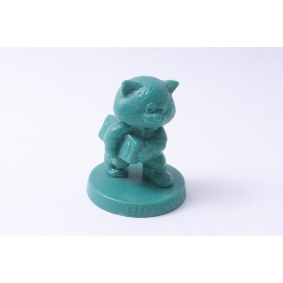 Cat, Hot Stuff, PVC Figure, The Good Stuff Gang, Wendy’s, Teal Kitten, Fast Food - Picture 1 of 3